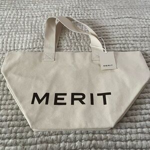 NWT Canvas Merit Tote Bag
